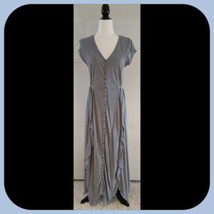 CREAM || Maxi Waterfall Dress (SIZE M)